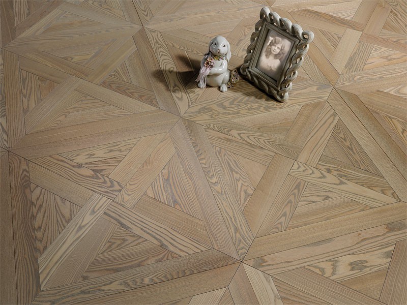 Модульный паркет COSWICK Ясень Трианон Верона 19.05х635х635 мм, твердый воск комби, 2-х сл